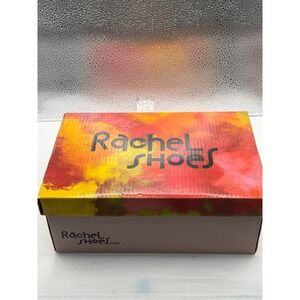 Rachel Shoes Girls Black Flower Mary Jane Dress Shoes - Size 9 M